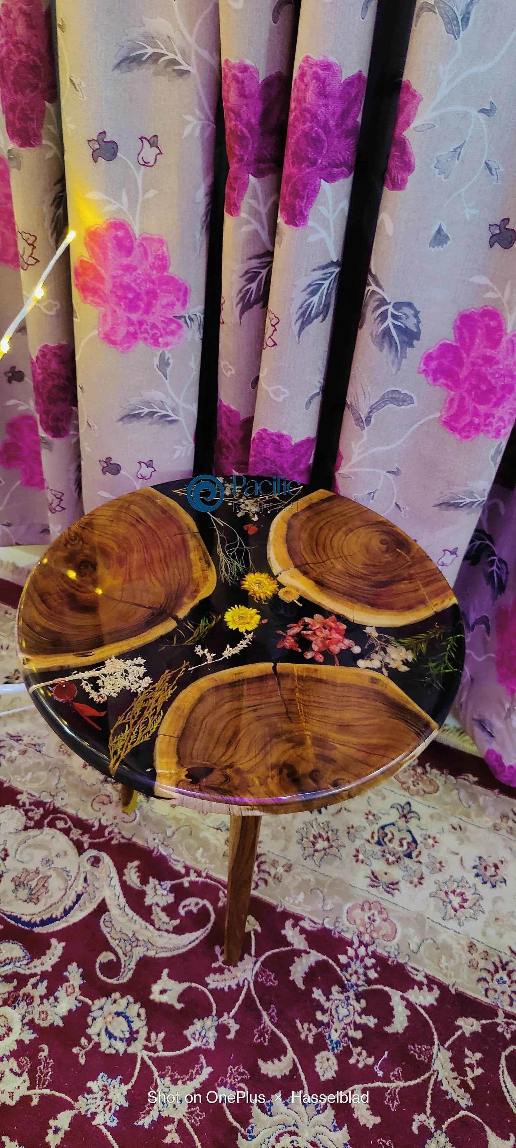 Nature Pulse Resin Coffee Table | Premium Artistic Center Table - Pacific Resin Art