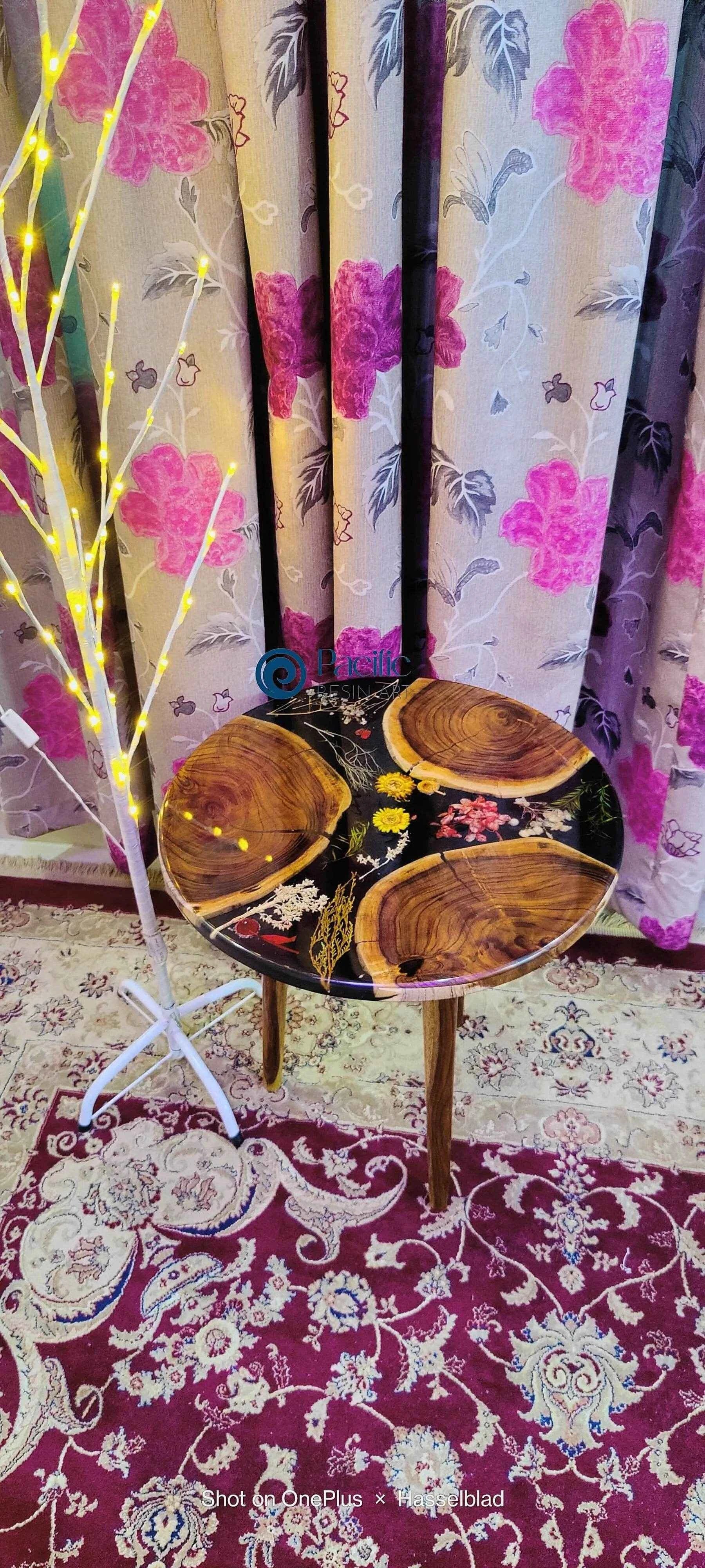 Nature Pulse Resin Coffee Table | Premium Artistic Center Table - Pacific Resin Art