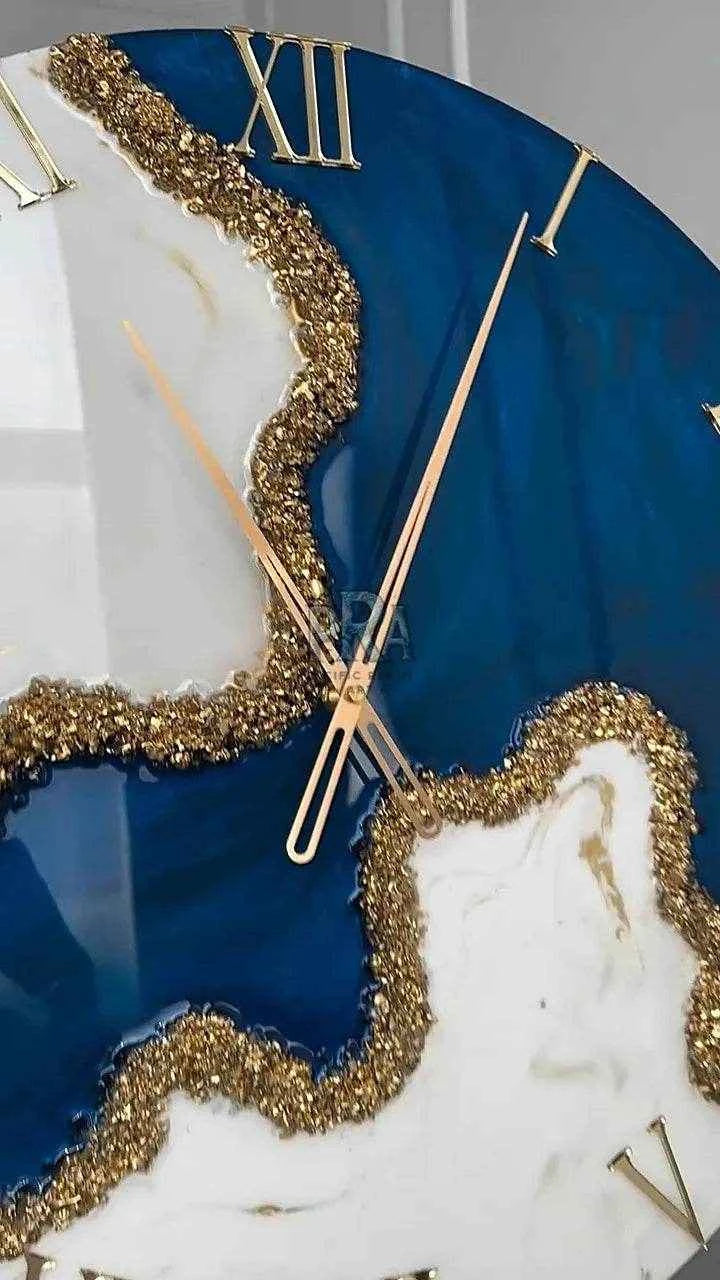 ChronoCraft Resin Wall Clock | Luxury Wall Decor - Pacific Resin Art