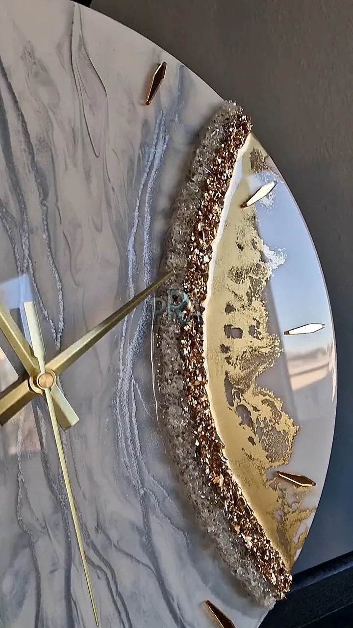 Luminous Resin Wall Clock | Unique Home Decor - Pacific Resin Art