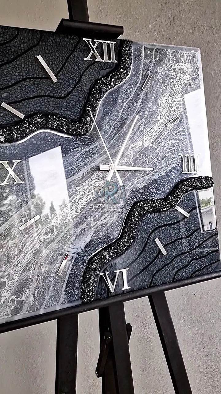 Reverie Luxury Resin Wall Clock - Pacific Resin Art