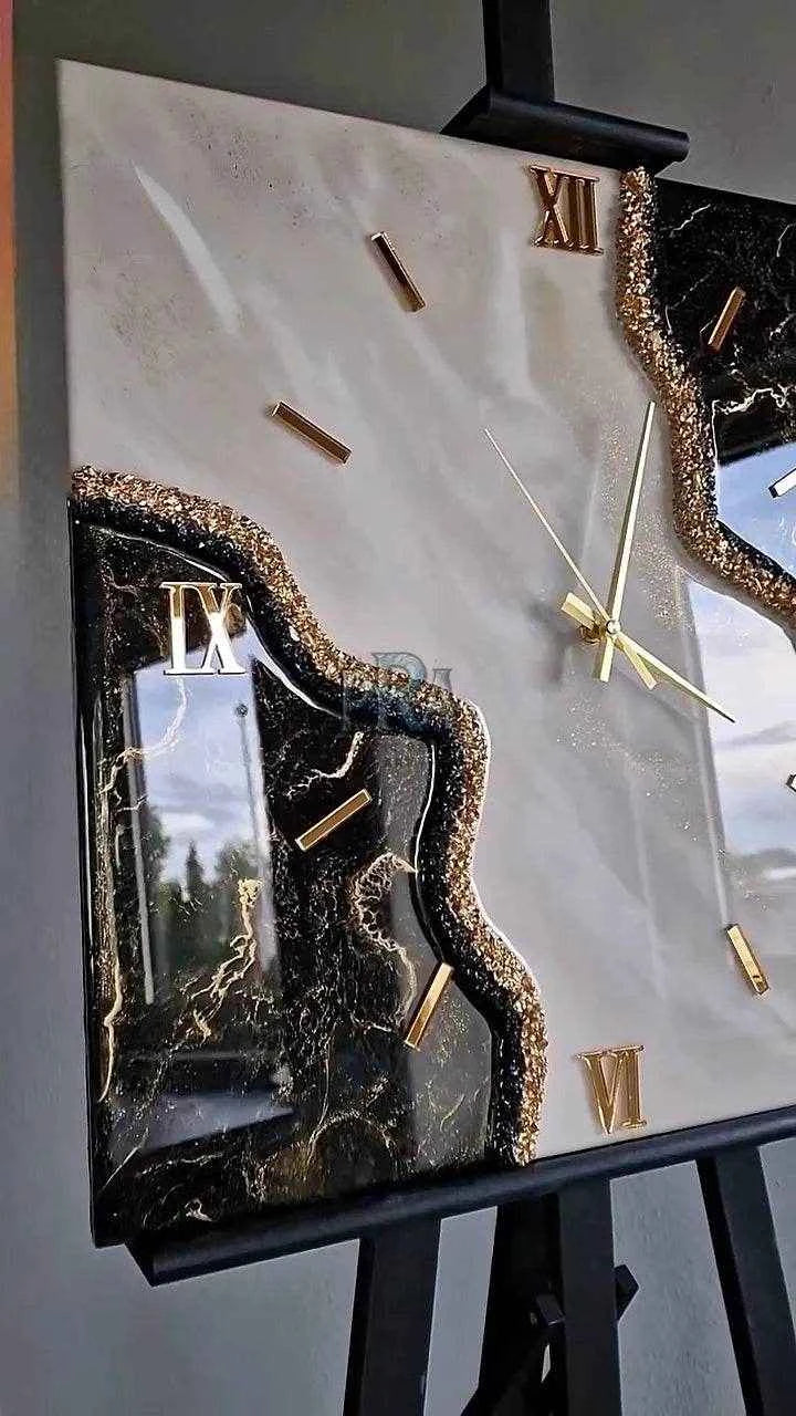 Infinite Tides Resin Wall Clock | Unique Decor - Pacific Resin Art