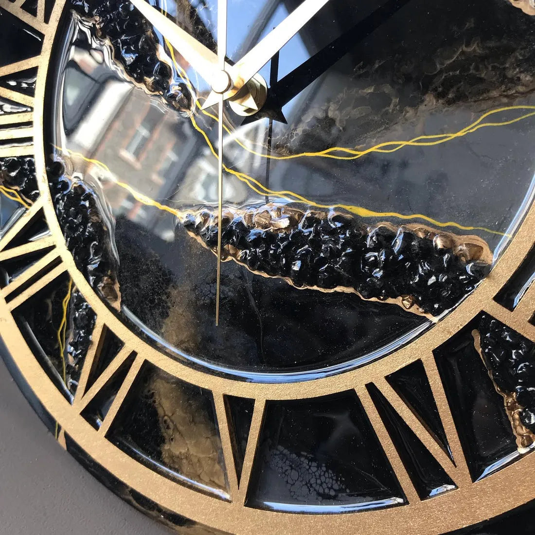 Serenity Premium Resin Wall Clock - Pacific Resin Art