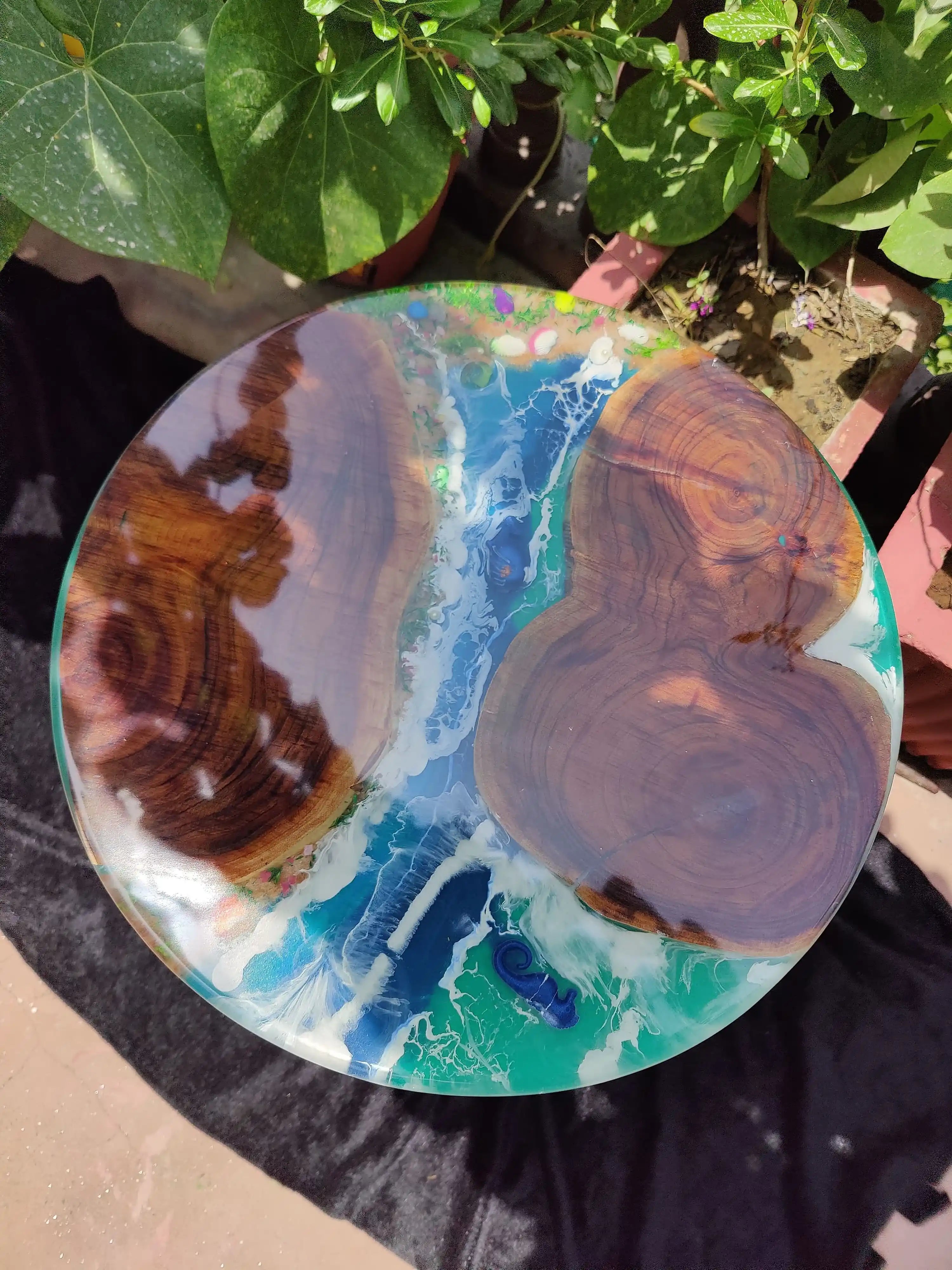 resin art in India, Premium home decor, rich home decor, resin dinning table for living room, wooden table, resin table , resin wooden style table, Resin coffee table, resin table , resin dinning table, resin large table, resin home interiors,