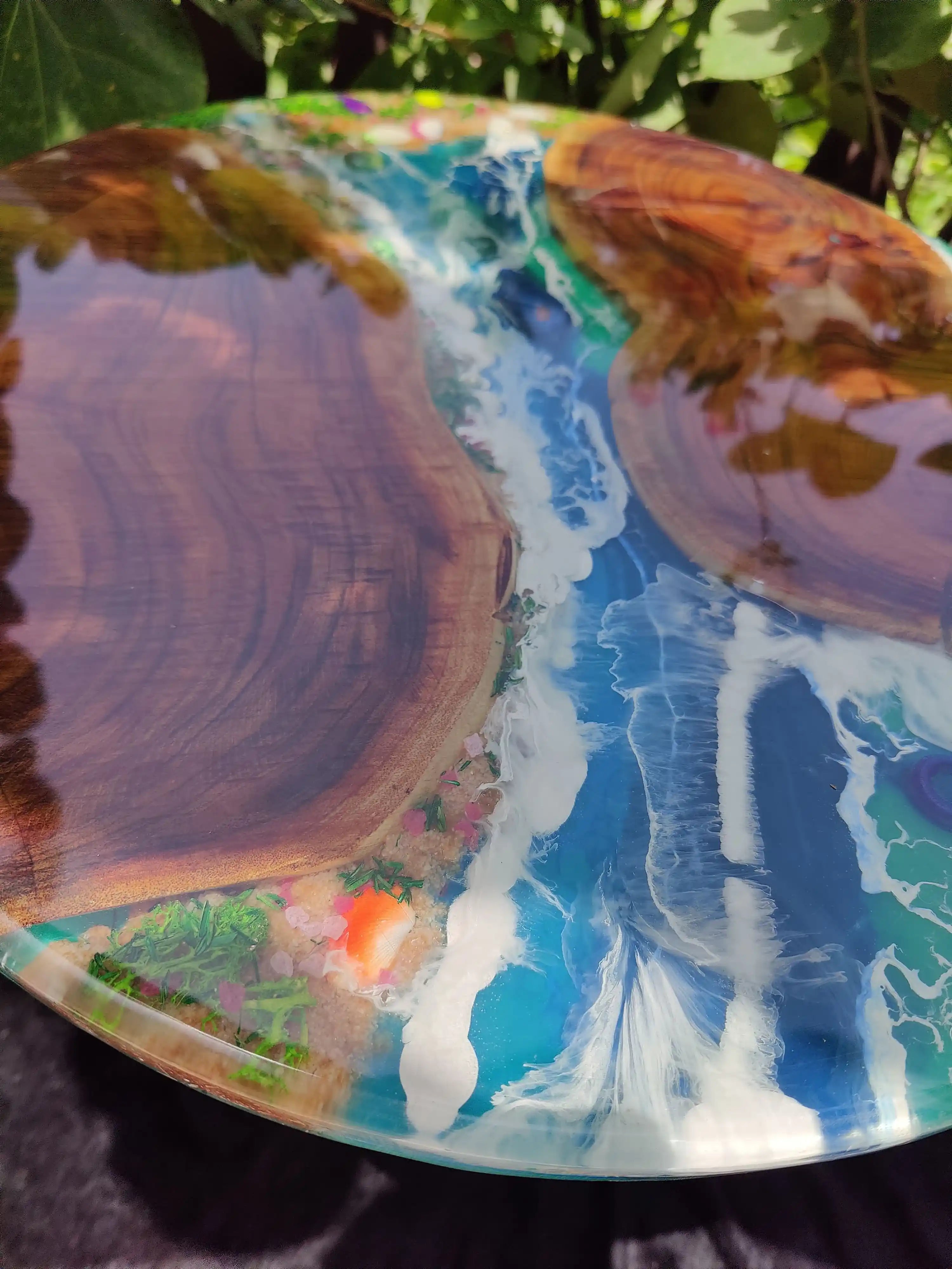 resin art in India, Premium home decor, rich home decor, resin dinning table for living room, wooden table, resin table , resin wooden style table, Resin coffee table, resin table , resin dinning table, resin large table, resin home interiors,