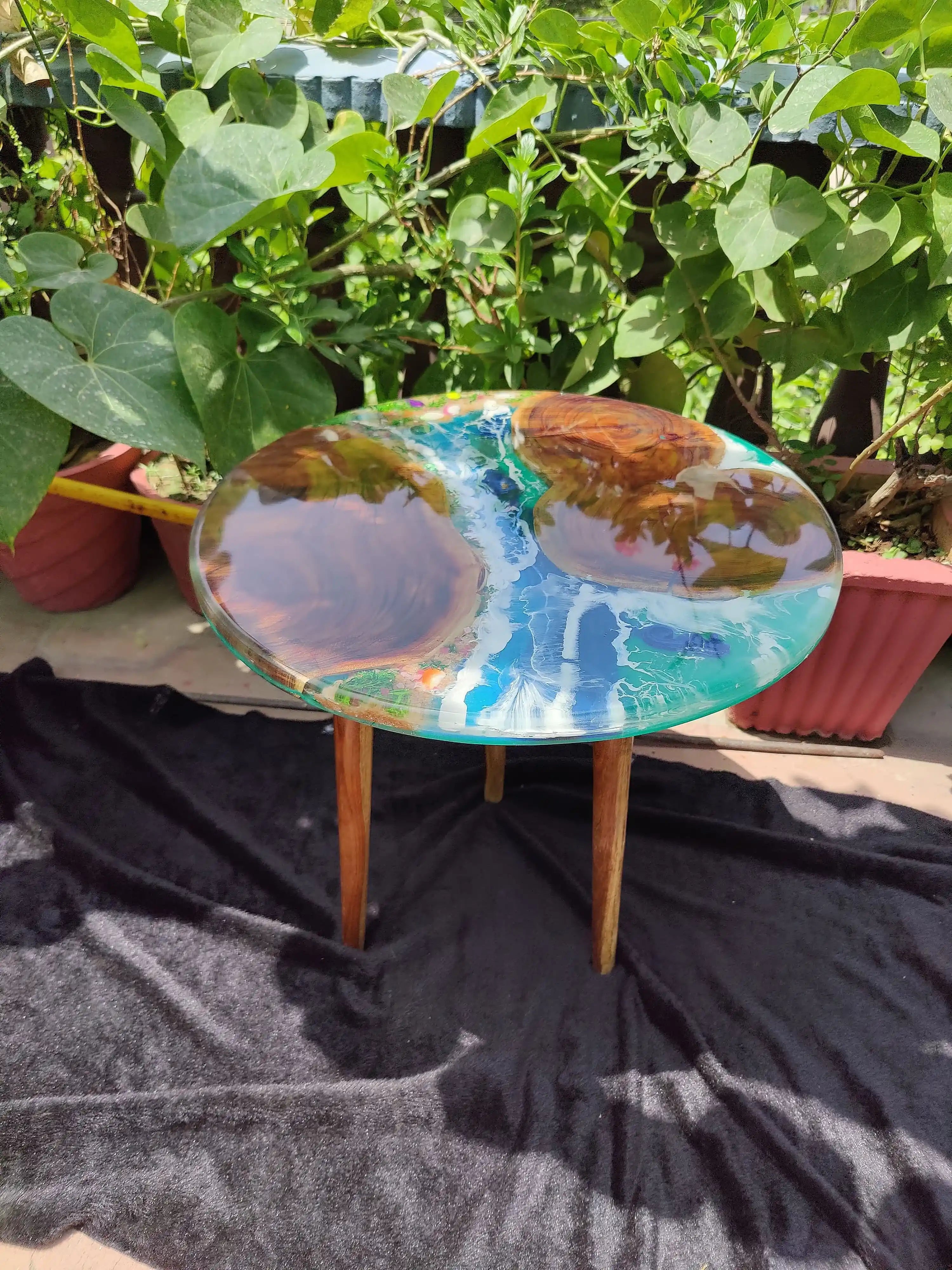resin art in India, Premium home decor, rich home decor, resin dinning table for living room, wooden table, resin table , resin wooden style table, Resin coffee table, resin table , resin dinning table, resin large table, resin home interiors,
