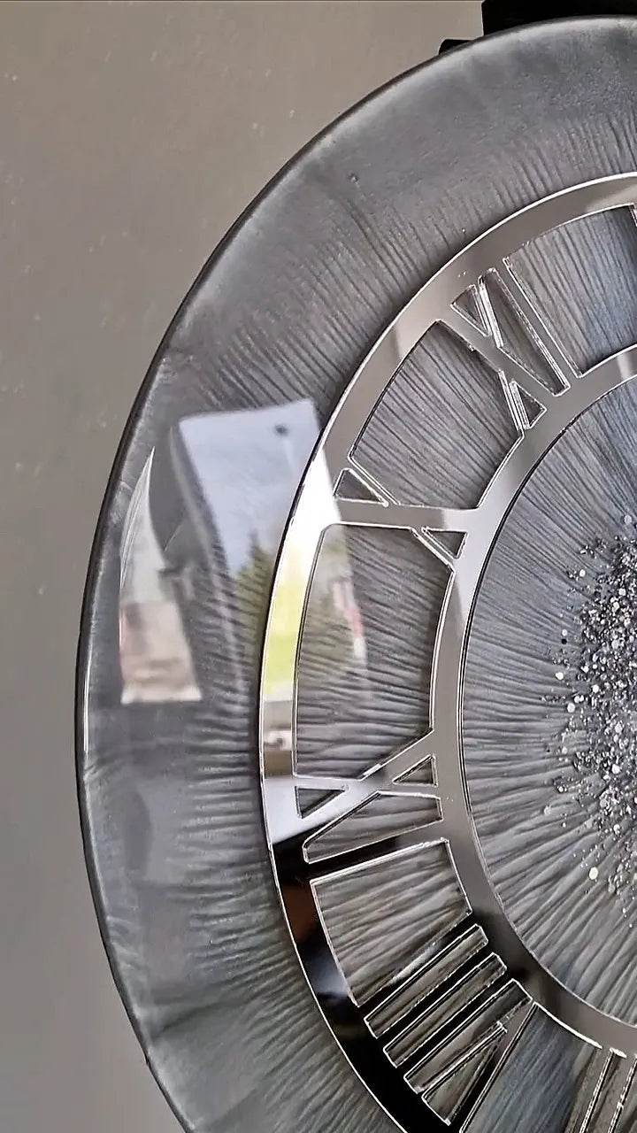 Galaxy Lines Ring Resin Wall Clock - Pacific Resin Art