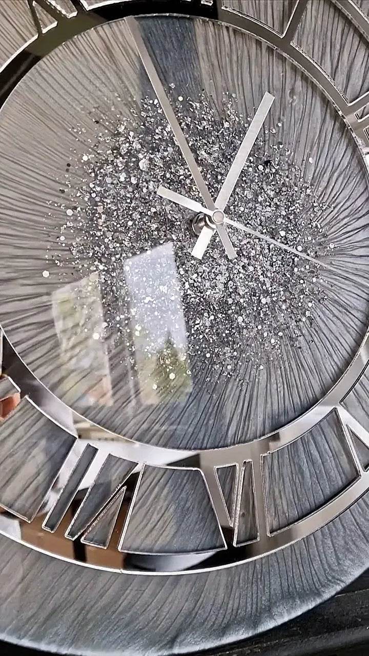 Galaxy Lines Ring Resin Wall Clock - Pacific Resin Art