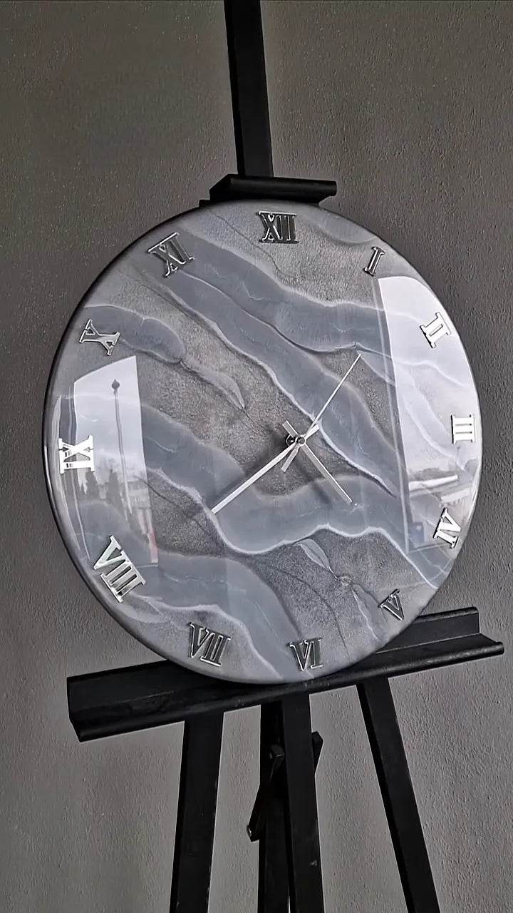 Tranquil Bay Premium Resin Wall Clock - Pacific Resin Art