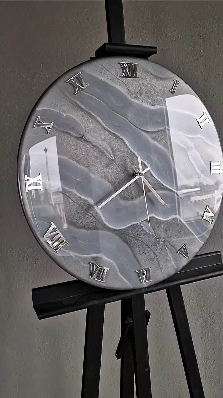 Tranquil Bay Premium Resin Wall Clock - Pacific Resin Art