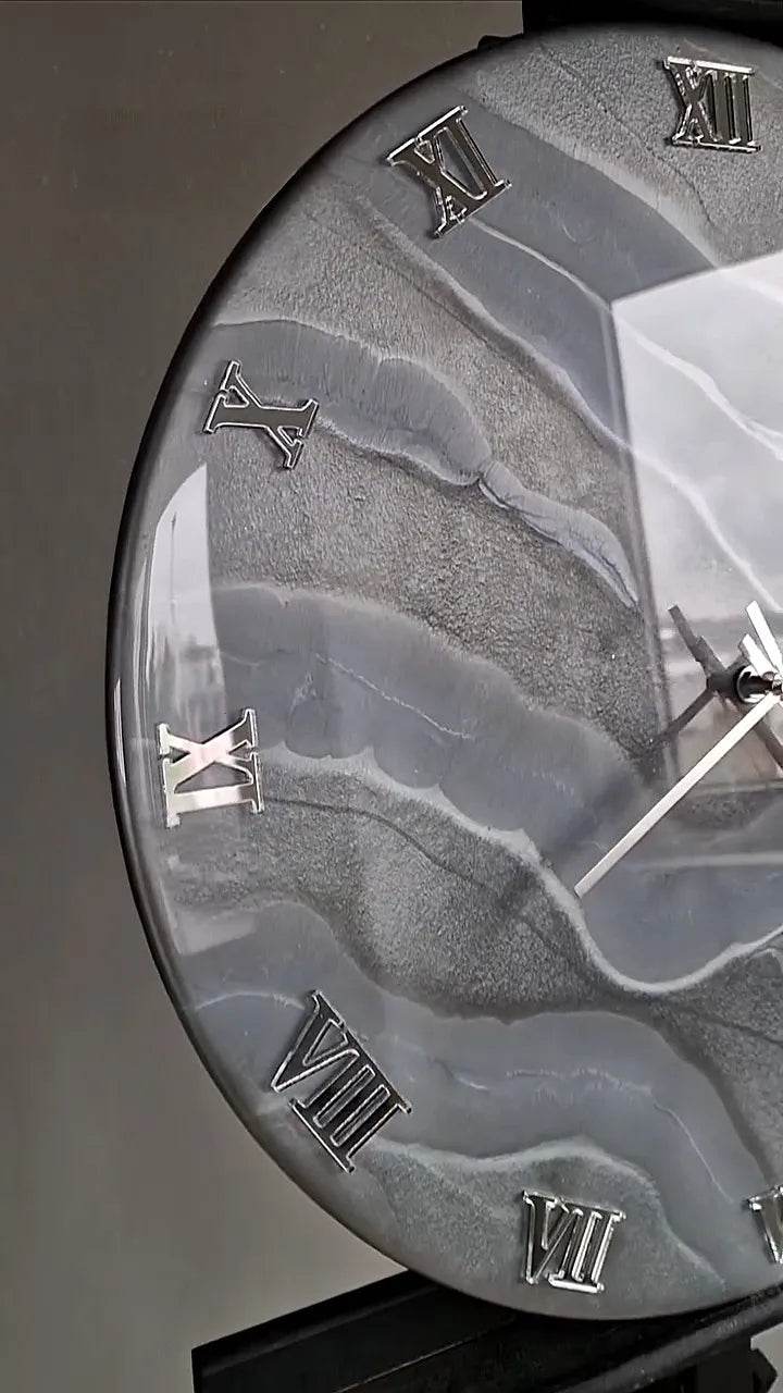 Tranquil Bay Premium Resin Wall Clock - Pacific Resin Art