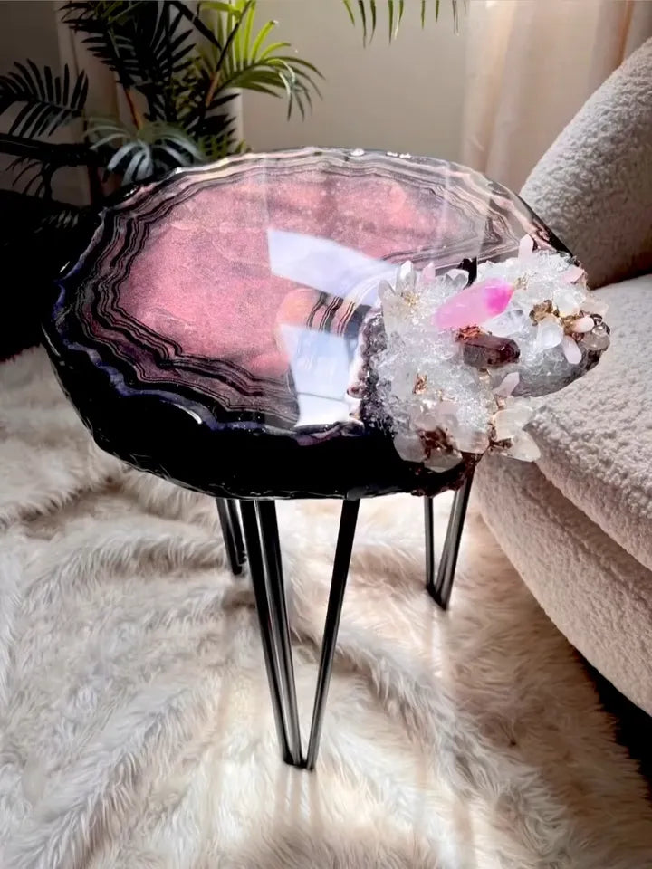 Noble Aura Luxury Resin Coffee Table