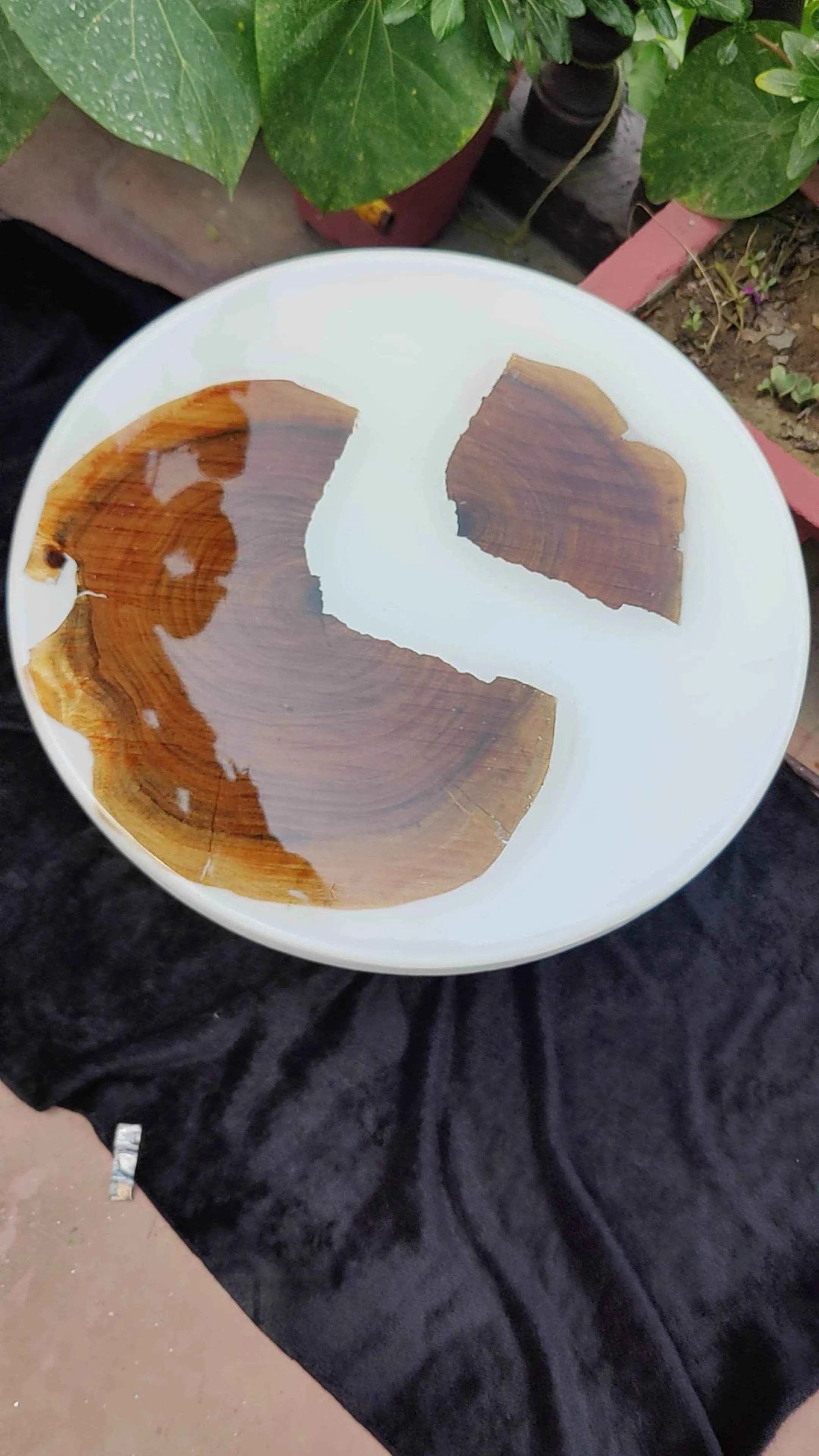 Coastal Radiance Resin Art Coffee Table | Premium Center Coffee Table - Pacific Resin Art