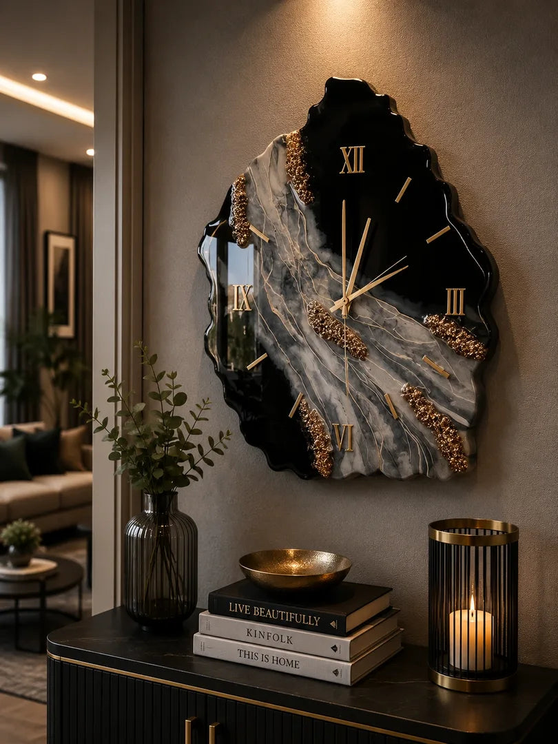 Resonant Premium Resin Wall Clock