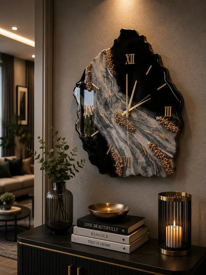Resonant Premium Resin Wall Clock