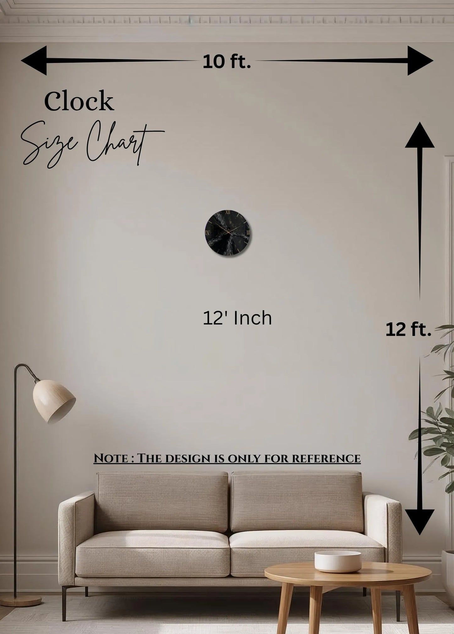 Sea Shells Ocean Resin wall clock | Elegant Clock For Home Decor - Pacific Resin Art