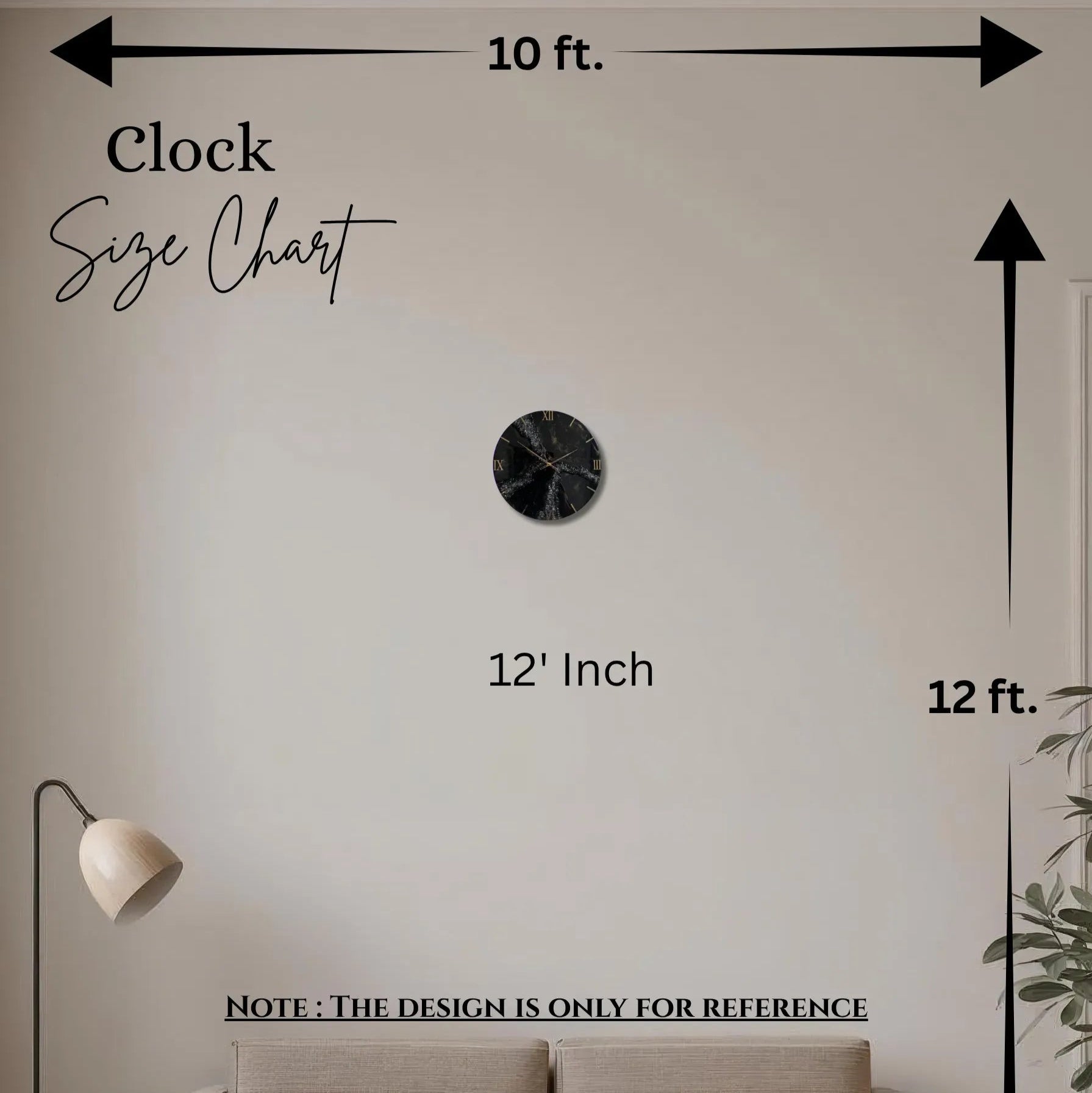 Brownie Stones Epoxy Resin Wall Clock | Modern Decor - Pacific Resin Art