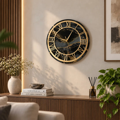 Serenity Premium Resin Wall Clock
