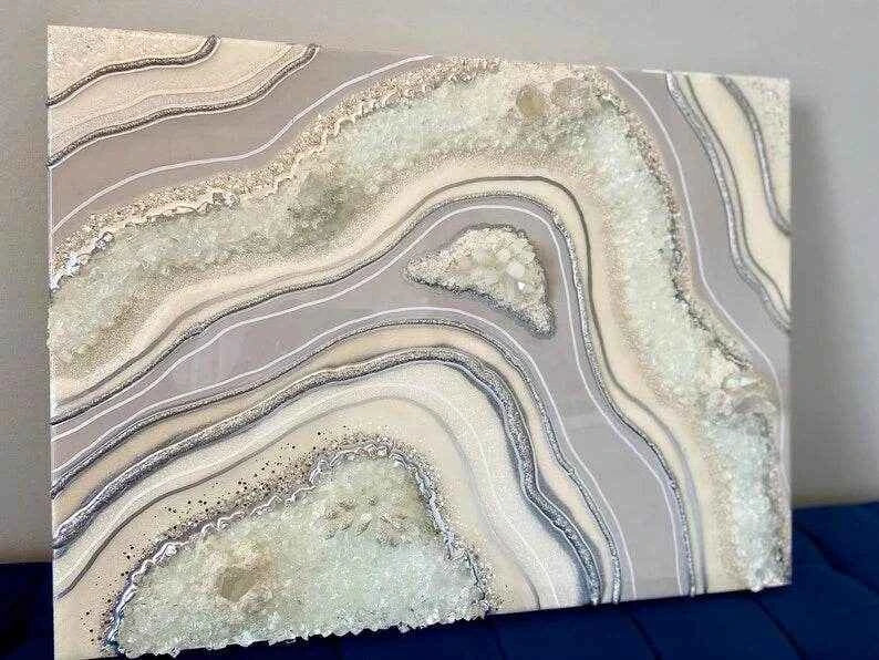 Calm Abstract Resin Wall Art Hangings and Wall Paintings - Pacific Resin Art