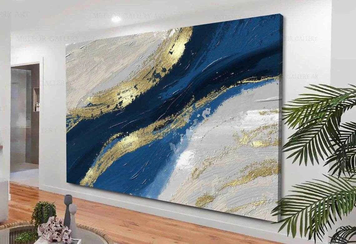 Darky Geode Abstract Resin Wall Art Hangings and Paintings - Pacific Resin Art