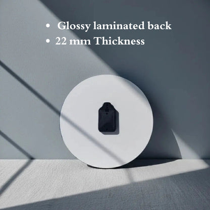 Brownie Stones Epoxy Resin Wall Clock | Modern Decor - Pacific Resin Art