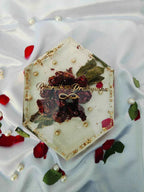 Diamond Rose Pure Resin Varmala Preservations - Pacific Resin Art