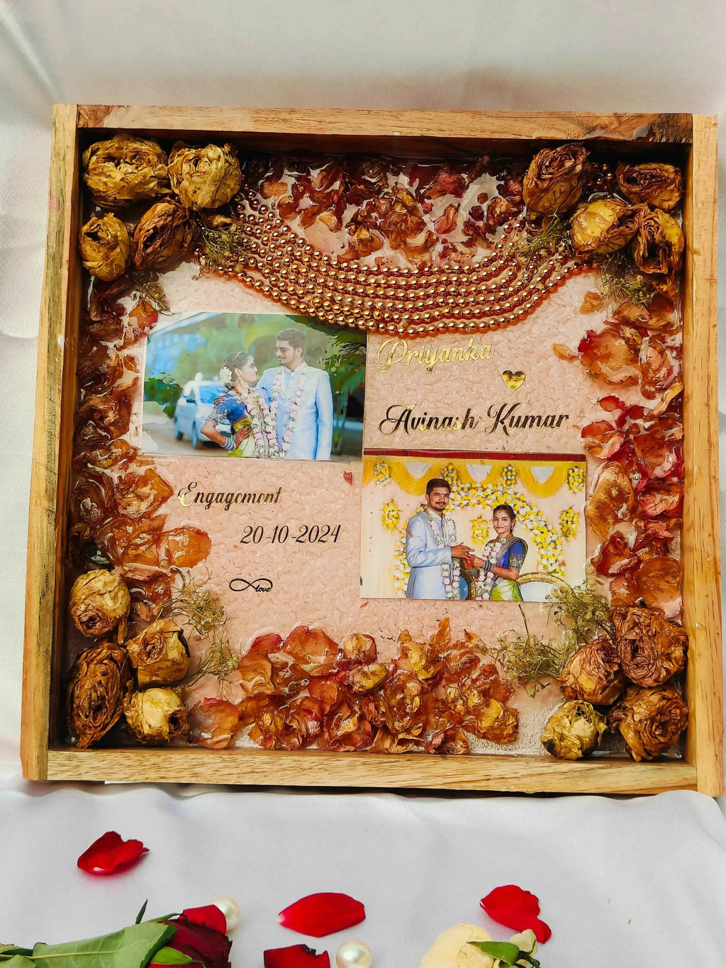 Golden Petals Pure Resin Flower Preservations - Pacific Resin Art