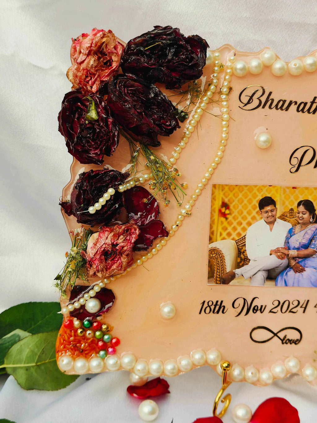 Floral Echoes Pure Resin Varmala Preservations - Pacific Resin Art