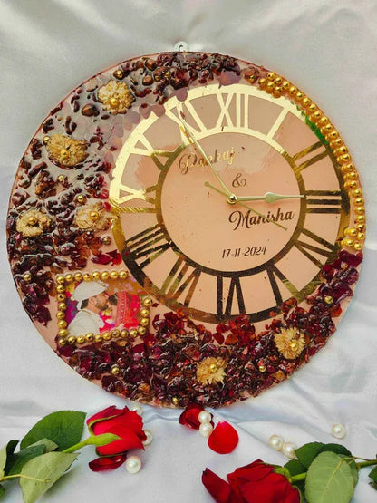 Floral Times Epoxy Resin Varmala Preservations - Pacific Resin Art