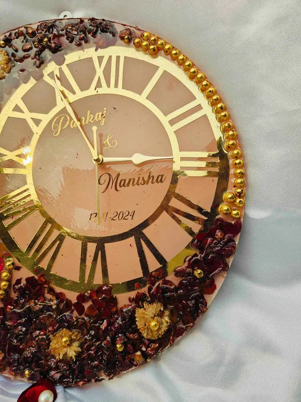 Floral Times Epoxy Resin Varmala Preservations - Pacific Resin Art