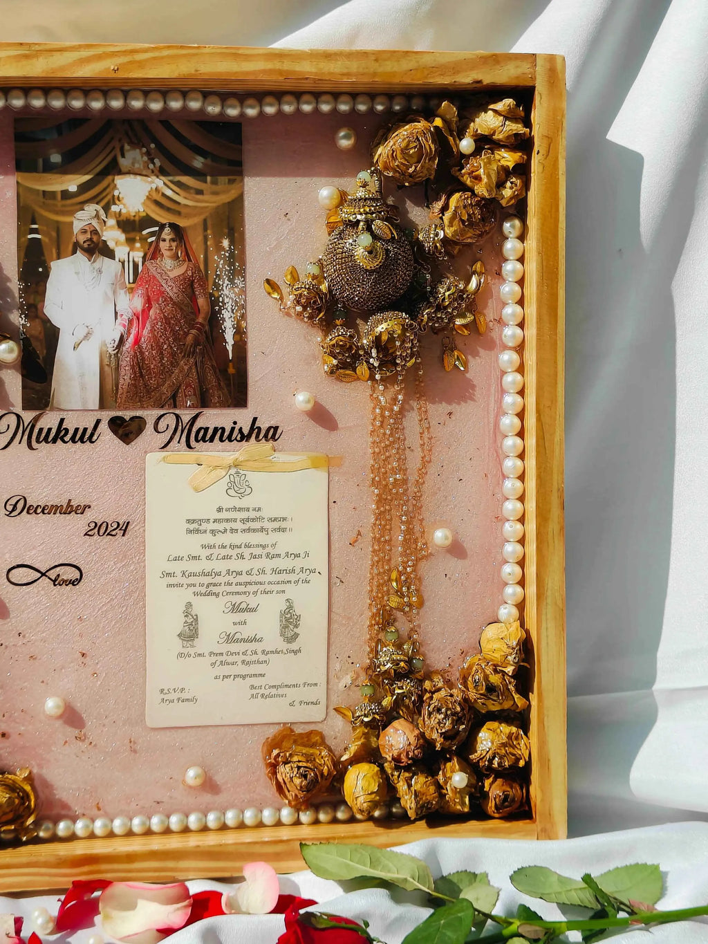 Yellow Roses Pure Resin Flower Preservations - Pacific Resin Art