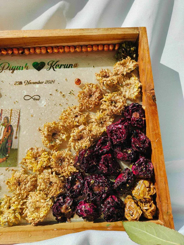 Resin Roses Resin Art Varmala Preservation - Pacific Resin Art