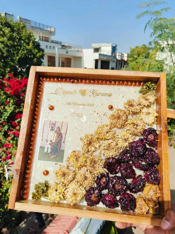 Resin Roses Resin Art Varmala Preservation - Pacific Resin Art