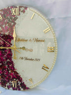 Timeless Blossoms Pure Resin Varmala Preservation - Pacific Resin Art