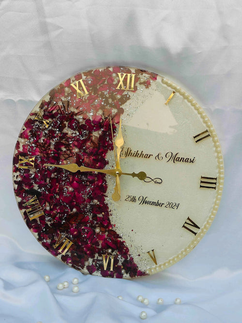 Timeless Blossoms Pure Resin Varmala Preservation - Pacific Resin Art