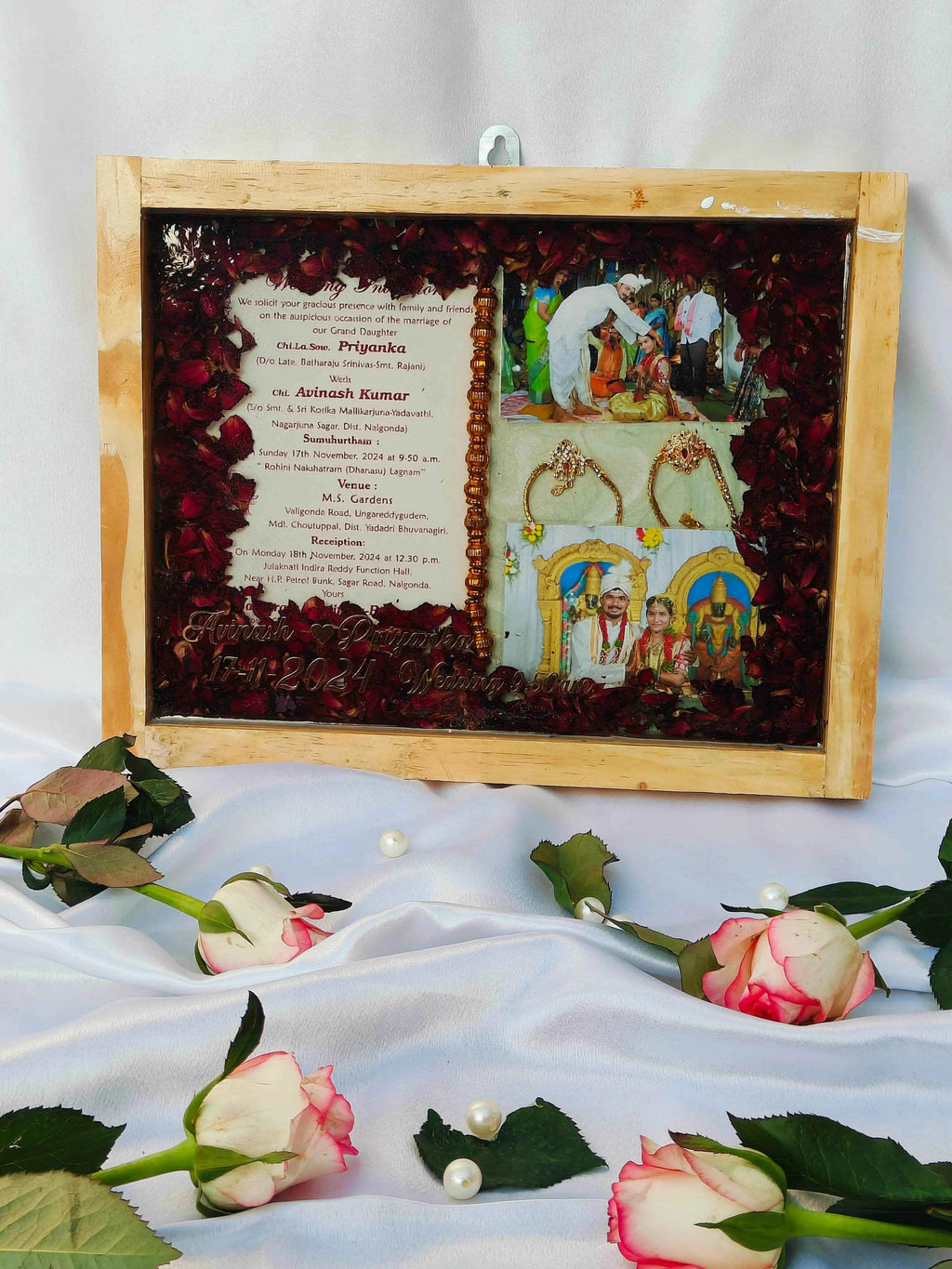 Cards And Blossoms Resin Varmala Preservation - Pacific Resin Art