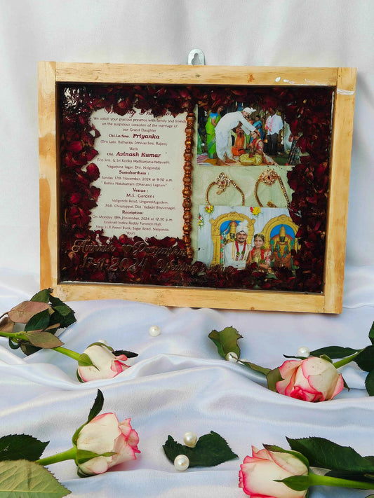 Cards And Blossoms Resin Varmala Preservation - Pacific Resin Art