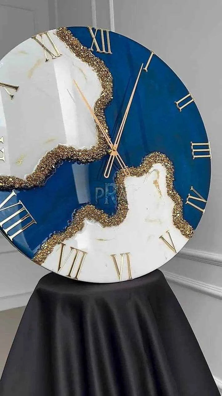 ChronoCraft Resin Wall Clock | Luxury Wall Decor - Pacific Resin Art