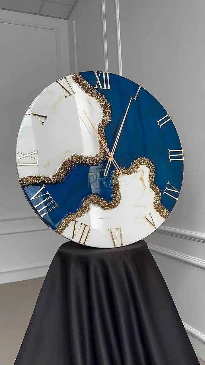 ChronoCraft Resin Wall Clock | Luxury Wall Decor - Pacific Resin Art