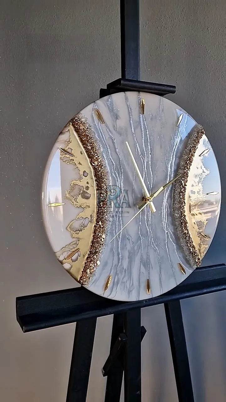 Luminous Resin Wall Clock | Unique Home Decor - Pacific Resin Art