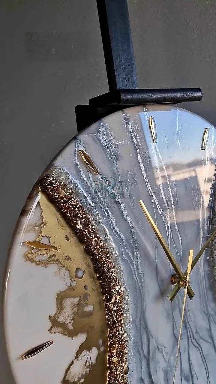 Luminous Resin Wall Clock | Unique Home Decor - Pacific Resin Art