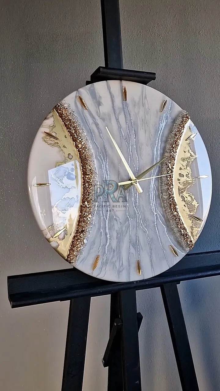 Luminous Resin Wall Clock | Unique Home Decor - Pacific Resin Art