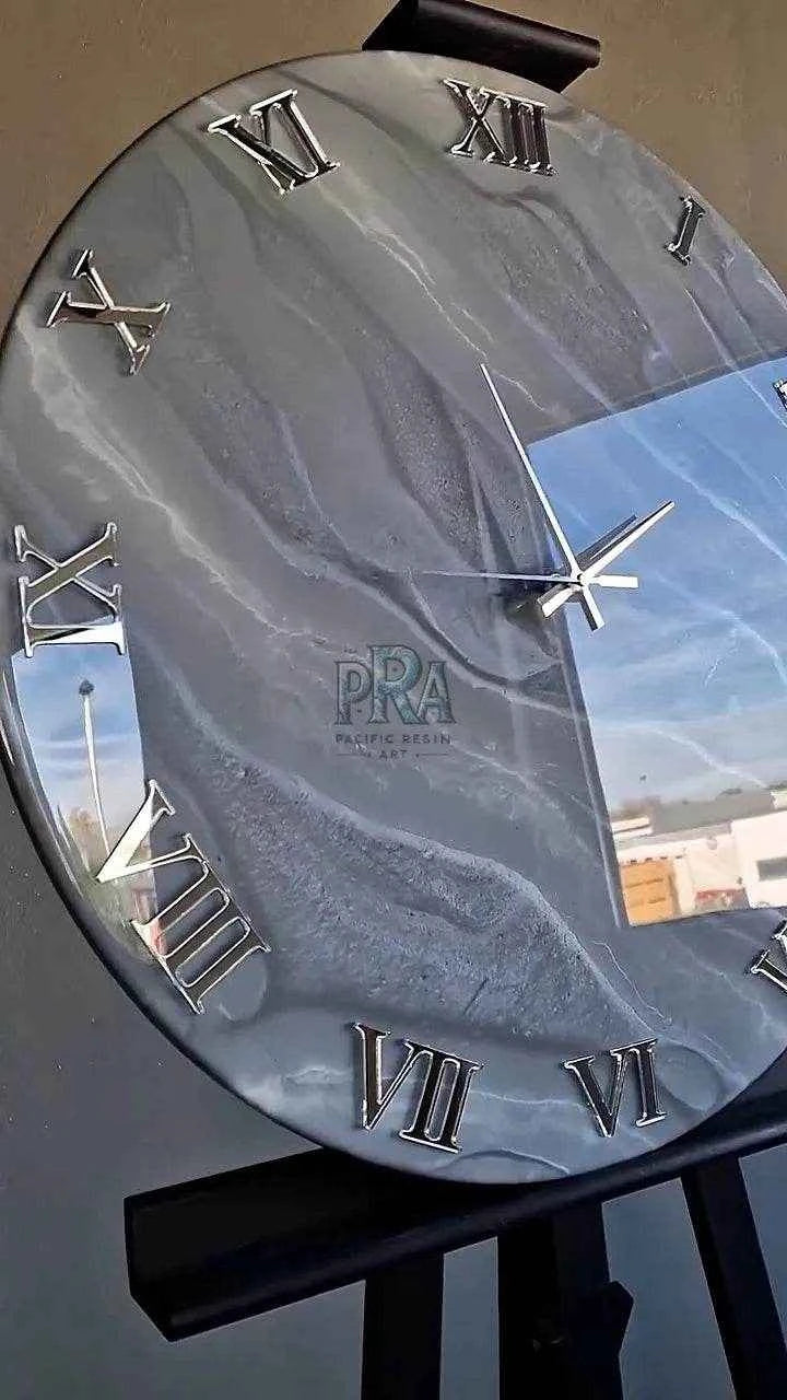 The Flowing Hour Resin Wall Clock | Premium Decor - Pacific Resin Art