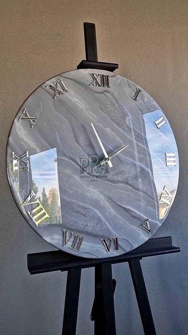 The Flowing Hour Resin Wall Clock | Premium Decor - Pacific Resin Art