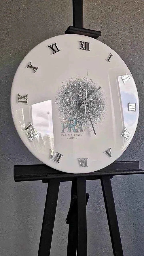 Echoes of Time Resin Wall Clock - Pacific Resin Art