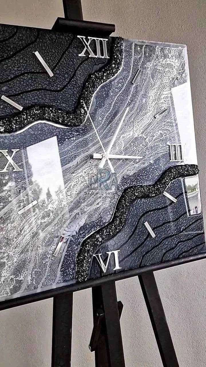 Reverie Luxury Resin Wall Clock - Pacific Resin Art