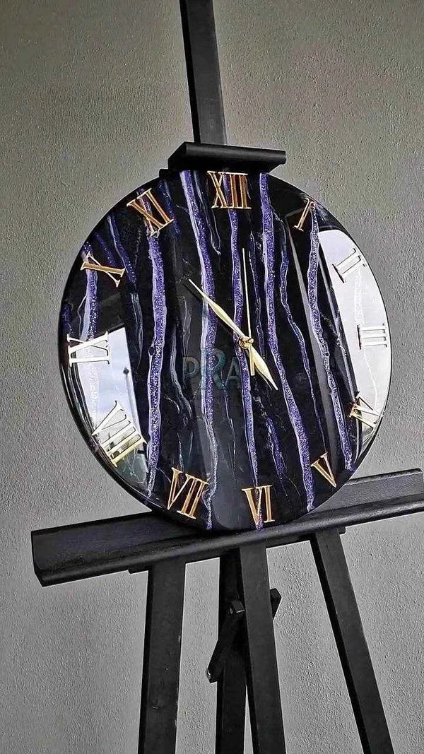 AuroraTick Luxury Resin Wall clock