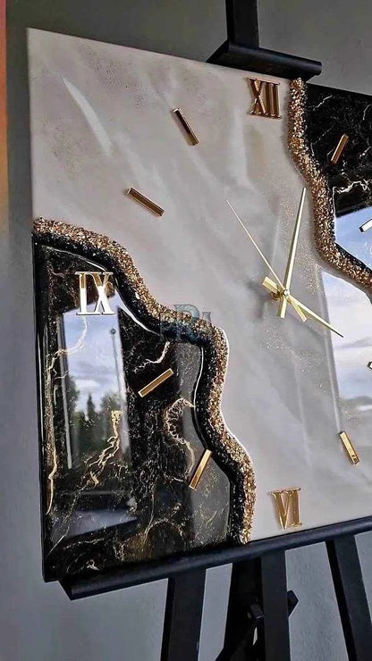 Infinite Tides Resin Wall Clock | Unique Decor - Pacific Resin Art