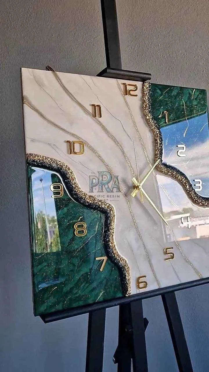 Nebula Time Resin Wall clock | Modern Wall Clock - Pacific Resin Art