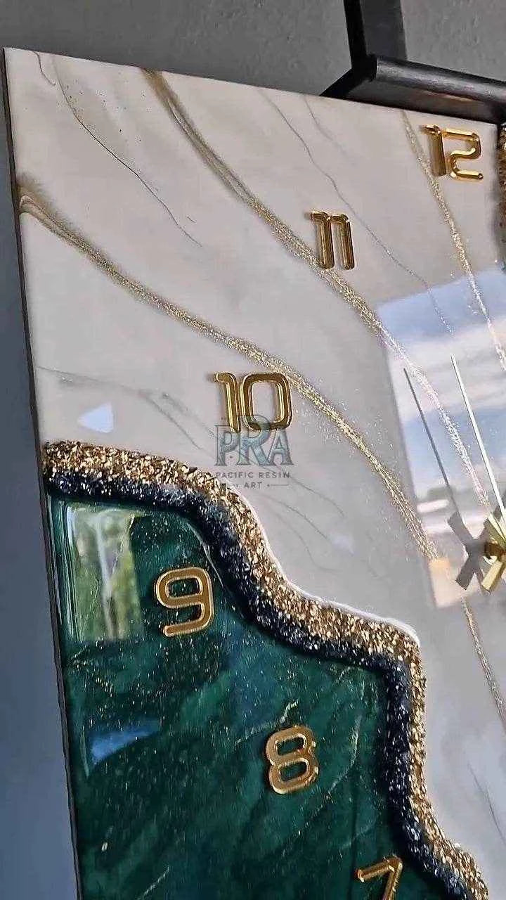 Nebula Time Resin Wall clock | Modern Wall Clock - Pacific Resin Art